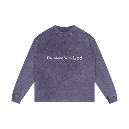 Alone- Oversize Long Sleeve T