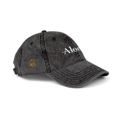 Alone- Distressed Vintage Cap