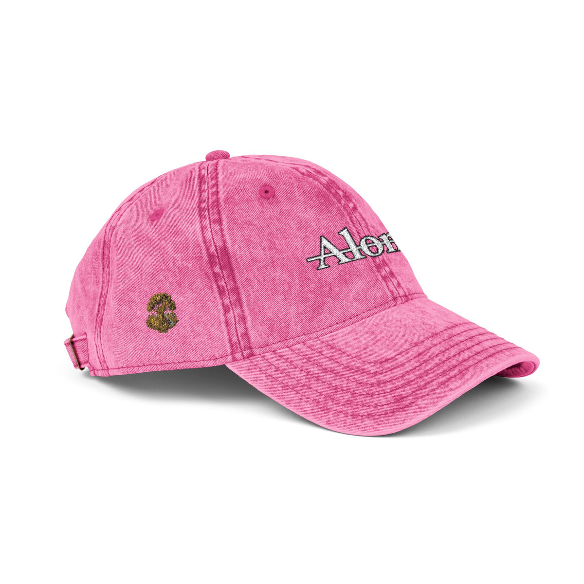 Alone- Distressed Vintage Cap