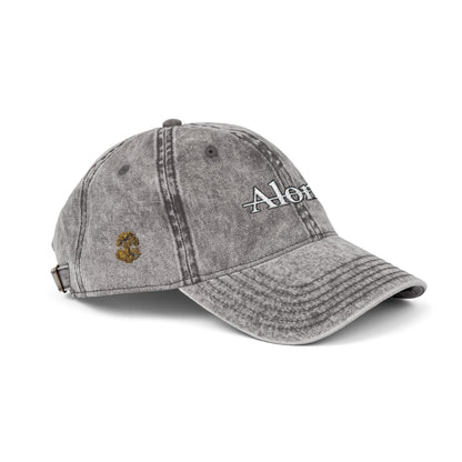 Alone- Distressed Vintage Cap