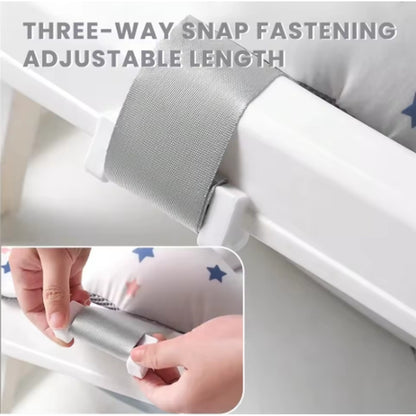 Foldable Baby Bath Tub with Built-In Thermometer